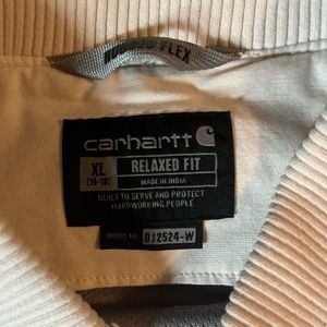 Carhart off white jacket size XL NWOT